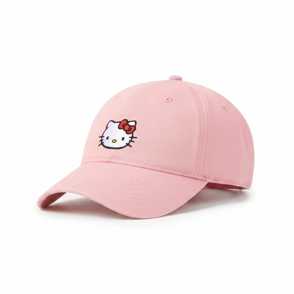 Hello Kitty - Sanrio - Embroidered Pink Dad Hat