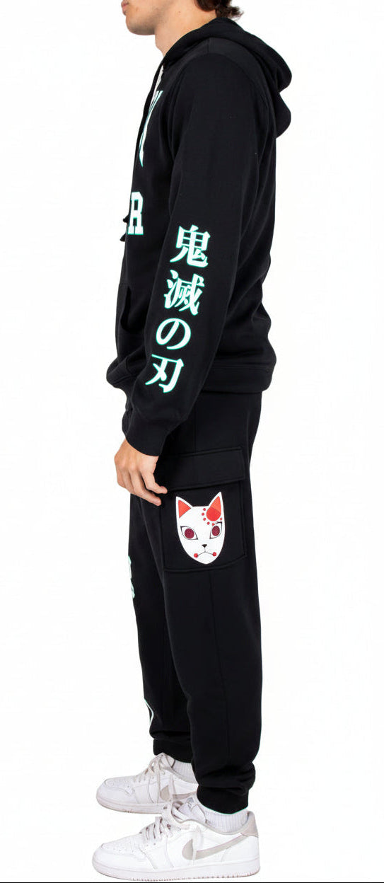 Fox Mask - Demon Slayer - Jogger