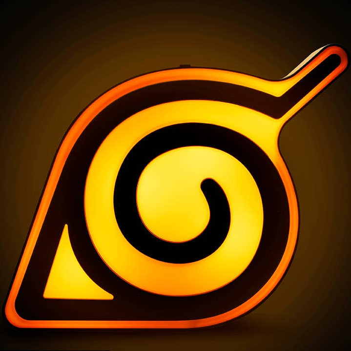 Konoha Symbol - Naruto Shippuden - Lamp