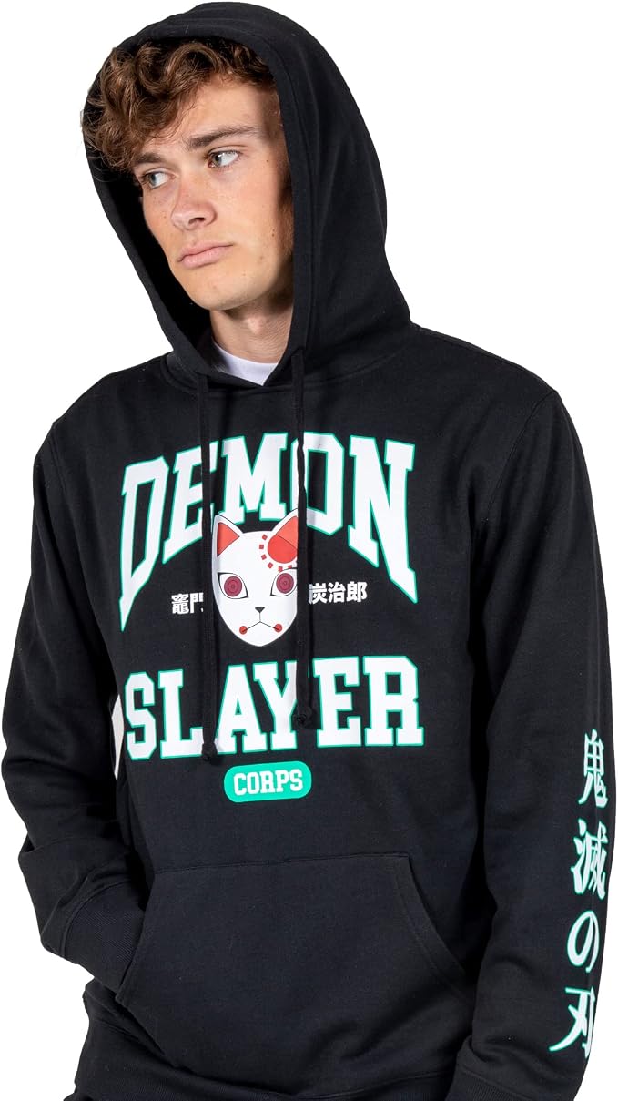 Fox Mask Kanji - Demon Slayer - Hoodie & Joggers Set