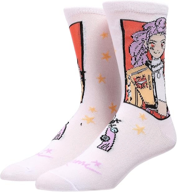 Hunter/X & Derpy - K-Pop Demon Hunters - 5-Pair Socks Pack