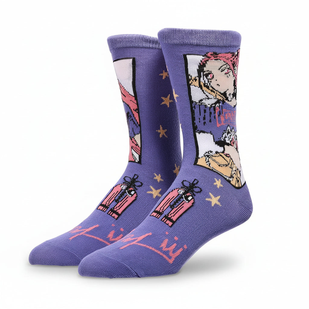 Hunter/X & Derpy - K-Pop Demon Hunters - 5-Pair Socks Pack