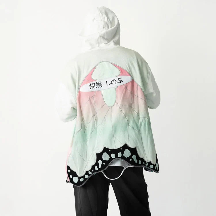 Shinobu Kocho - Demon Slayer - Embroidered Hoodie