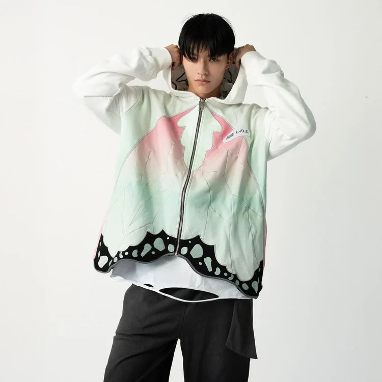 Shinobu Kocho - Demon Slayer - Embroidered Hoodie