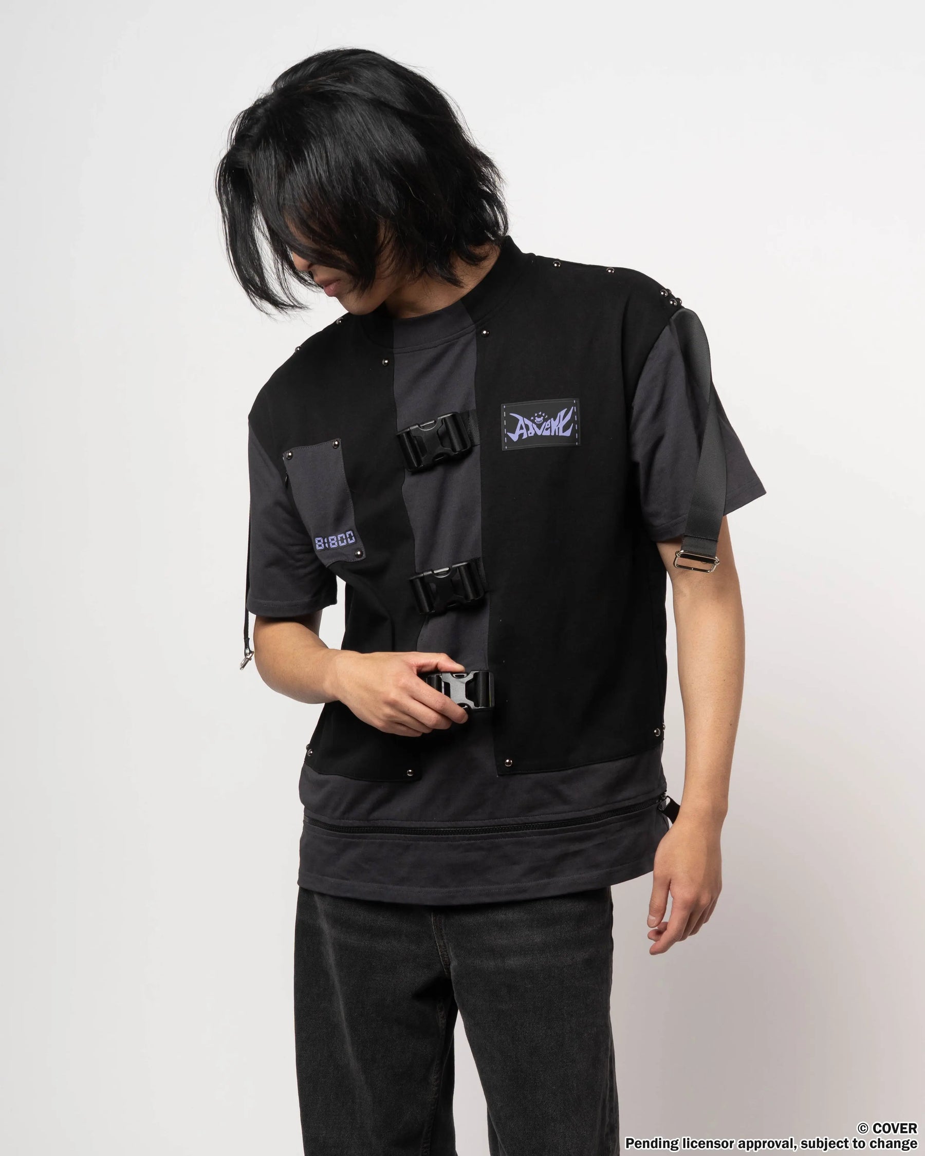 Koseki Bijou - hololive - Utility Zip T-Shirt