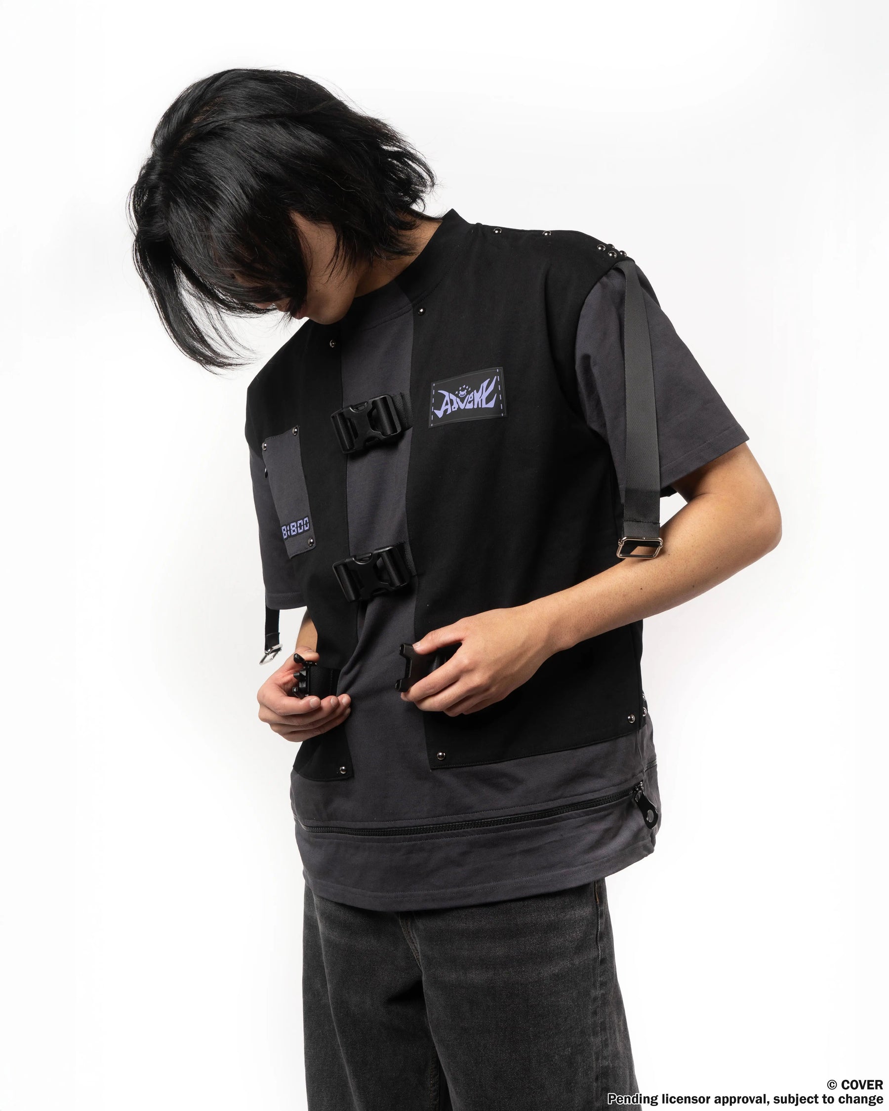 Koseki Bijou - hololive - Utility Zip T-Shirt