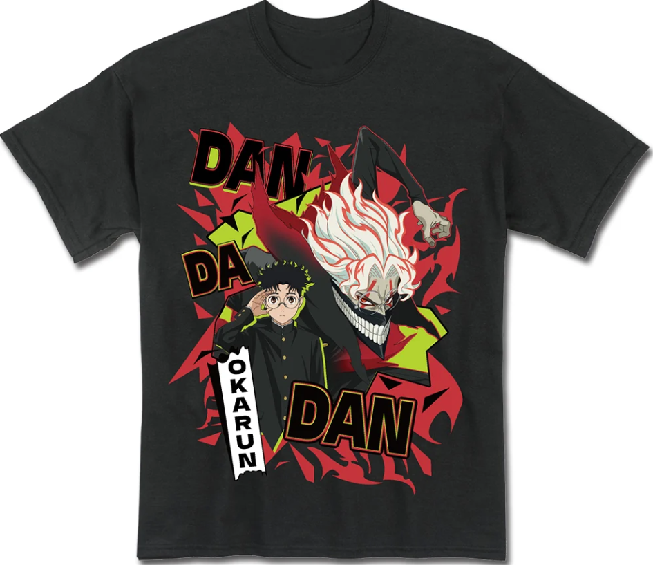 Okarun - DAN DA DAN - Black T-Shirt