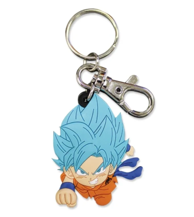Super Saiyan Blue Goku - Dragon Ball Super - SD PVC Key Chain
