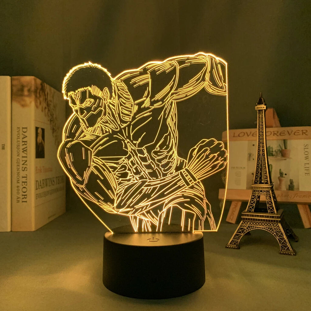 Reiner Braun Armored Titan - Attack on Titan - Lamp